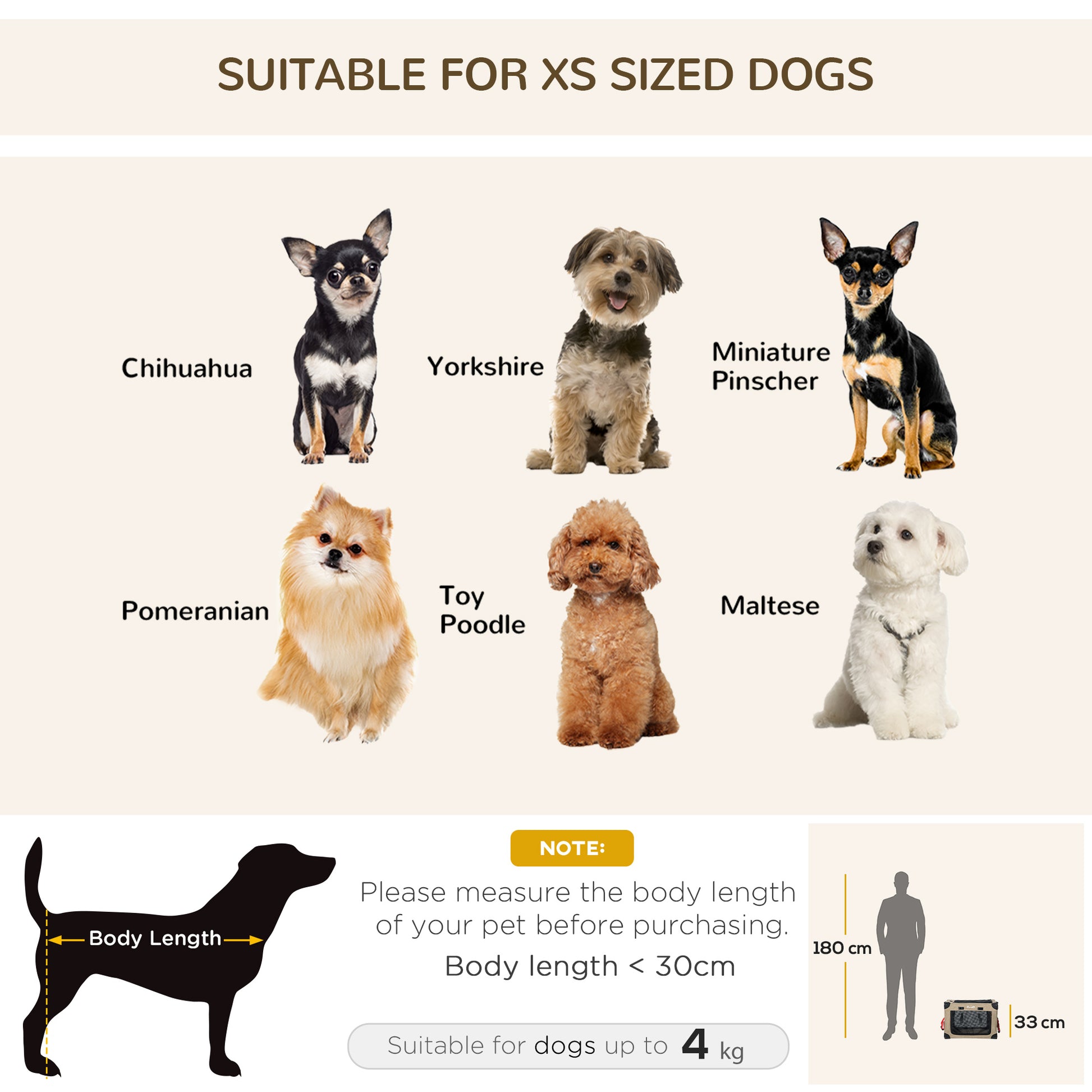 One-Step Foldable Cat Carrier Portable Dog Bag with Cushion for Small Dogs