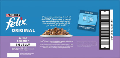 Original Mixed Selection in Jelly Wet Cat Food 40X85G