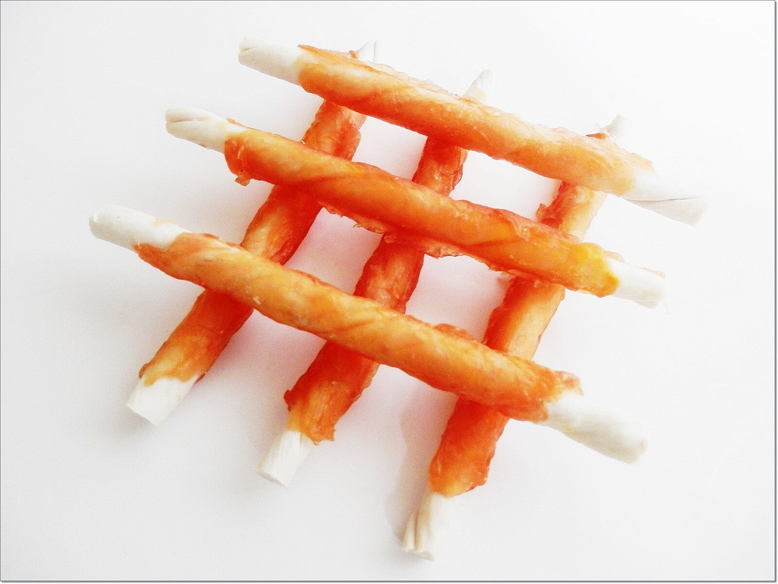 Dried Dog Treats Rawhide Soft Chicken Jerky Beef Twists Chew Treats Dogs Natural