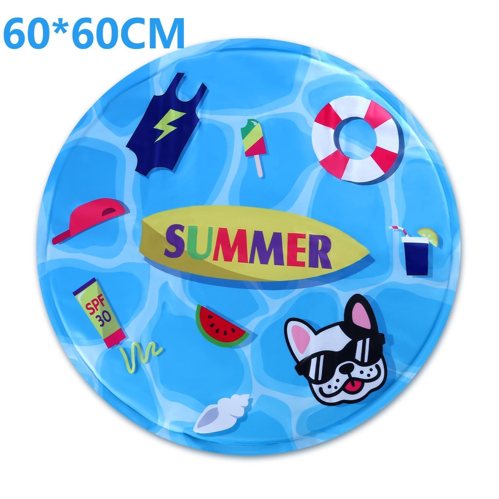 M-XXL Pet Self Cooling Mat Gel Pad Summer Cool Bed Mattress Heat Relief Dog Cats