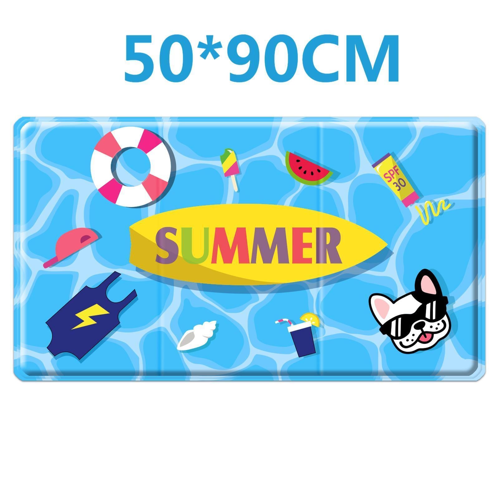 M-XXL Pet Self Cooling Mat Gel Pad Summer Cool Bed Mattress Heat Relief Dog Cats