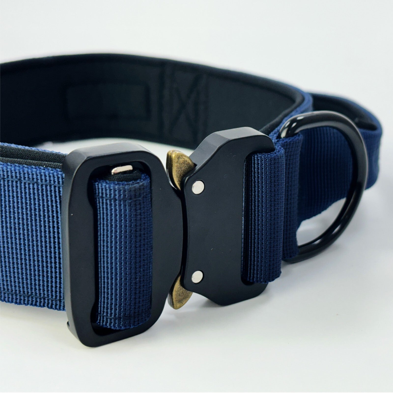 Hugglepets Tactical K9 Dog Collar Endurance Adjustable Heavy Duty Control Handle