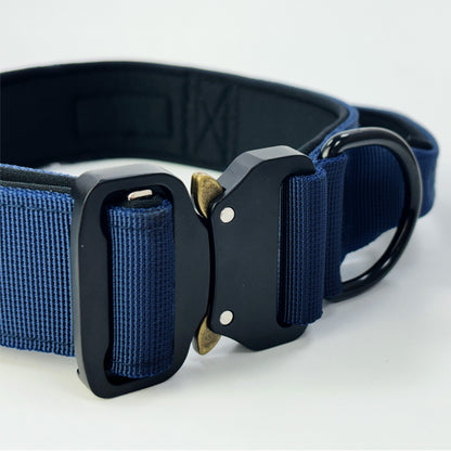Hugglepets Tactical K9 Dog Collar Endurance Adjustable Heavy Duty Control Handle