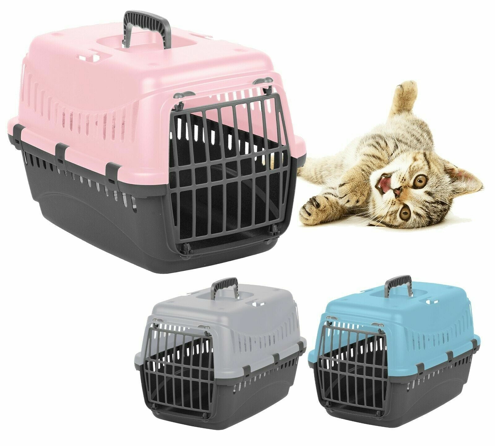 Portable Pet Carrier for Cats Puppy Travel Cage Dog Carry Basket Transporter Box