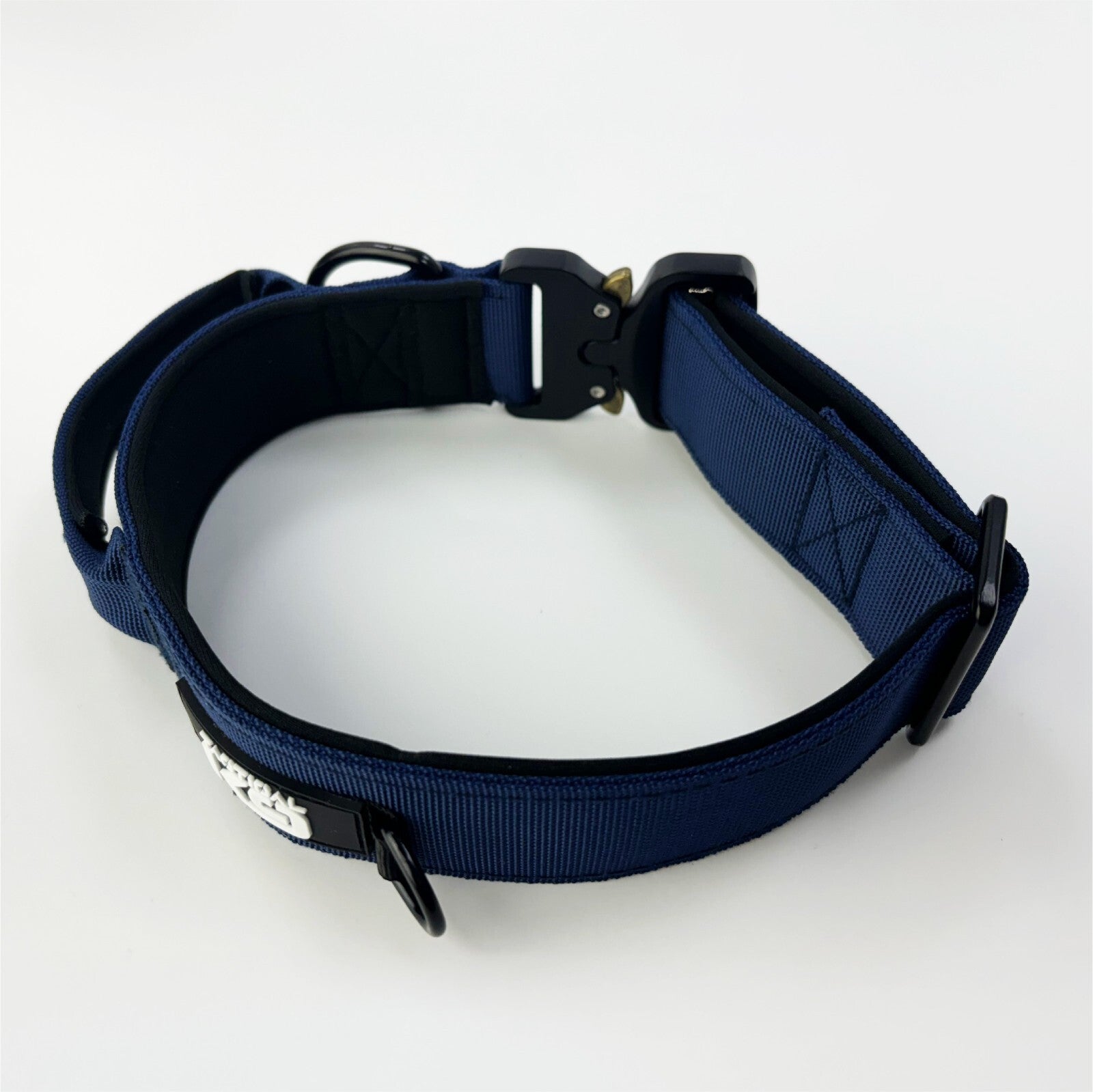 Hugglepets Tactical K9 Dog Collar Endurance Adjustable Heavy Duty Control Handle