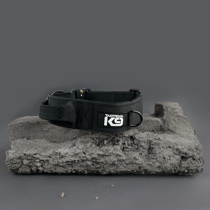 Hugglepets Tactical K9 Dog Collar Endurance Adjustable Heavy Duty Control Handle