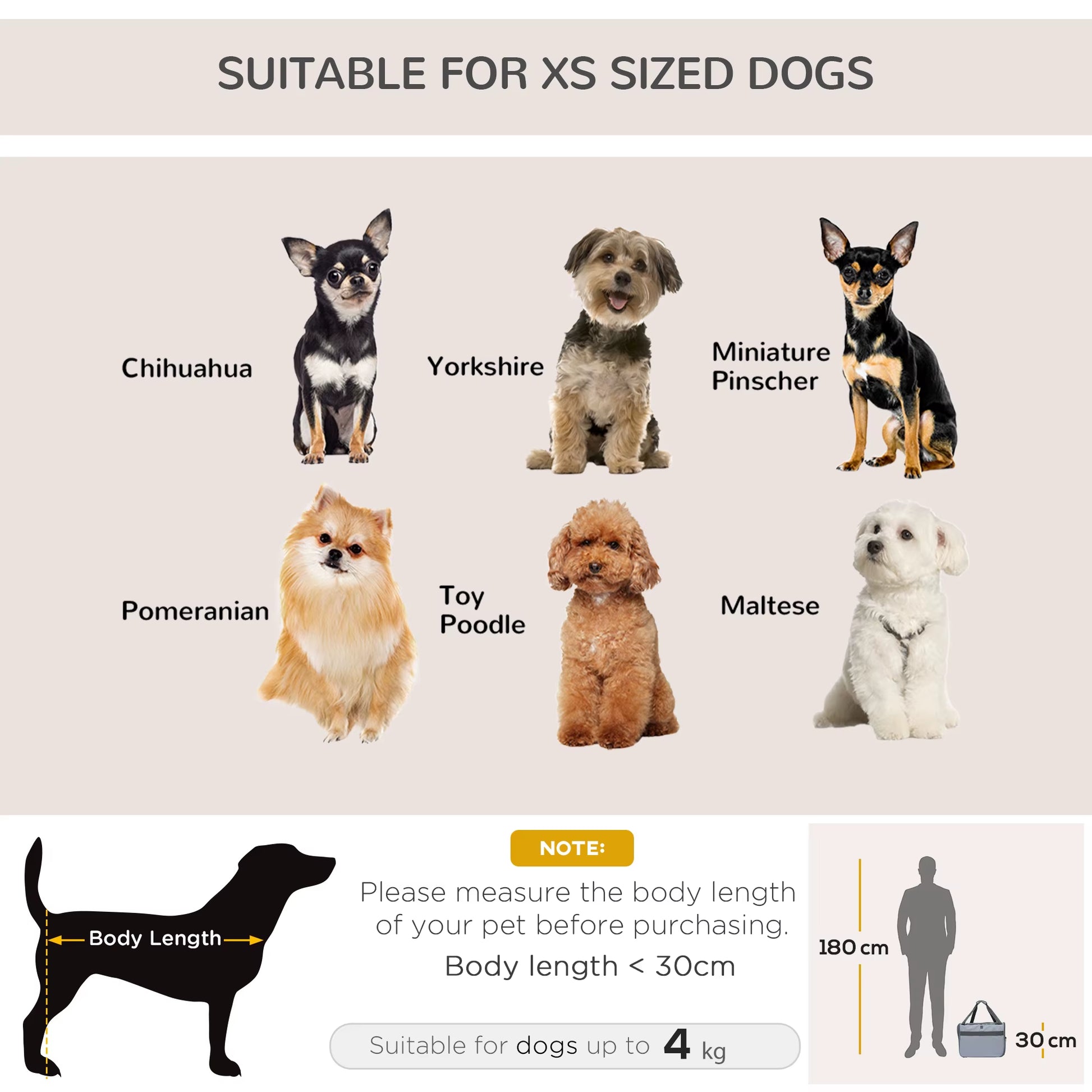 Folding Pet Bag Carrier Car Seat Dog Cat Safety Travel Shoulder Portable