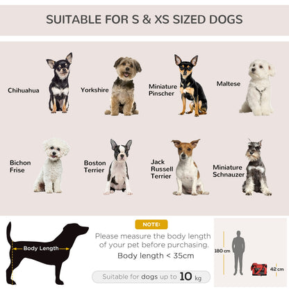 Pawhut 60Cm Foldable Pet Carrier, Soft Side Pet Travel Crate W/ Mat, Red