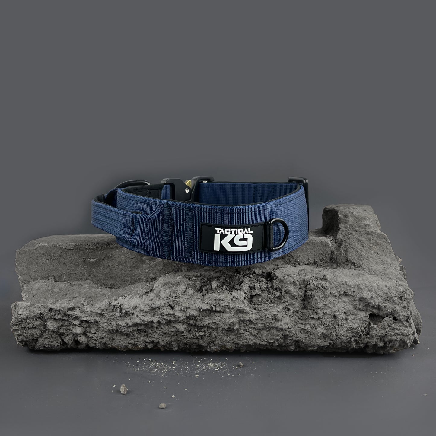 Hugglepets Tactical K9 Dog Collar Endurance Adjustable Heavy Duty Control Handle