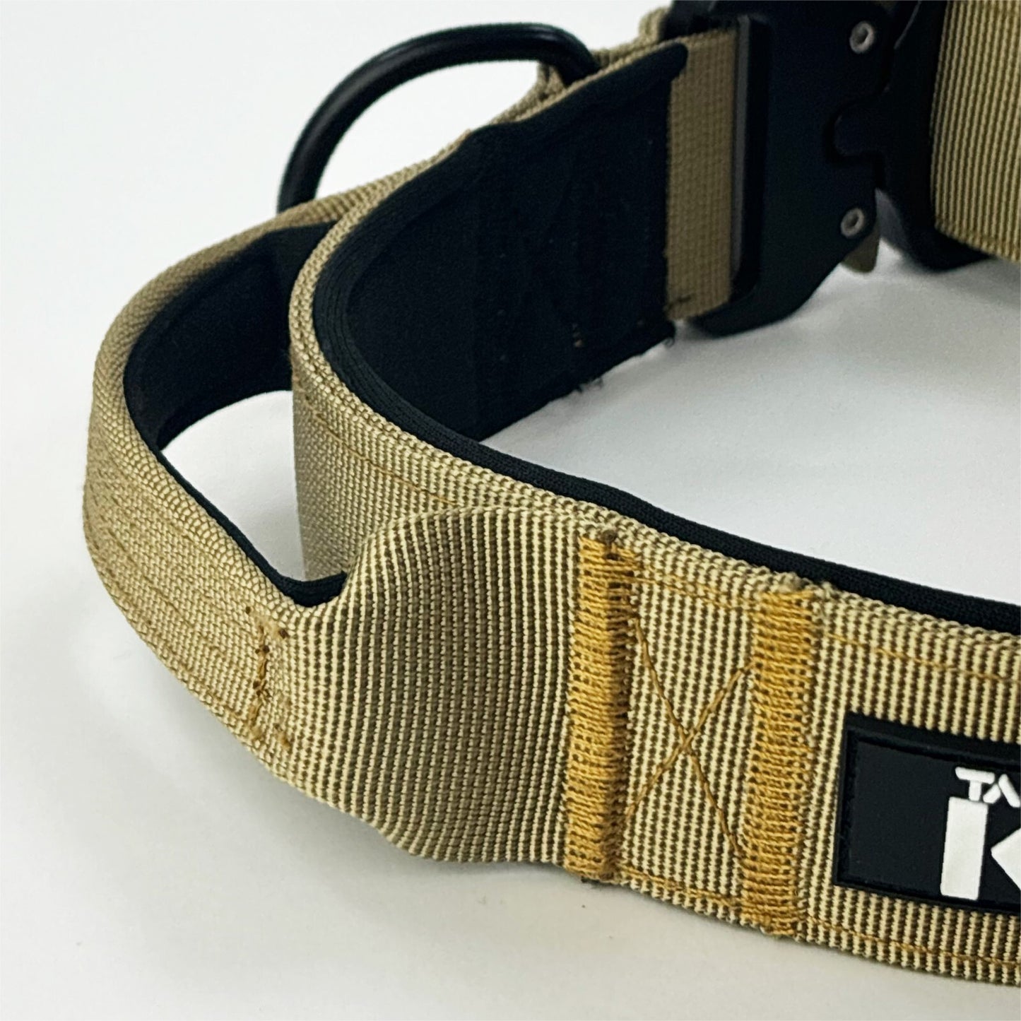 Hugglepets Tactical K9 Dog Collar Endurance Adjustable Heavy Duty Control Handle