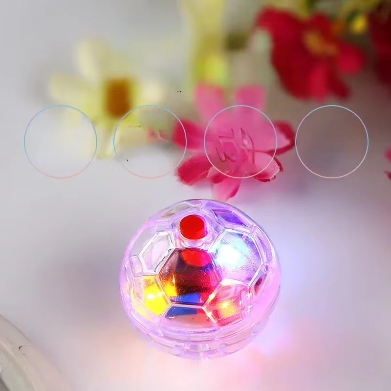 Exciting Interactive LED Cat Ball Toy - Motion-Activated Flashing Balls for Playful Pets