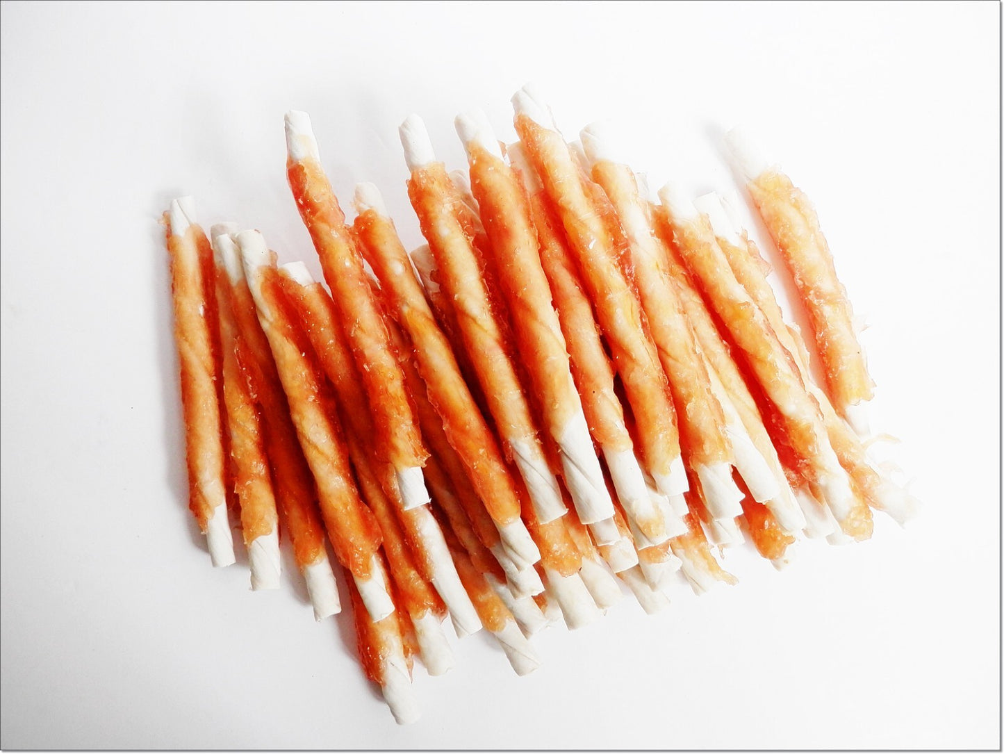 Dried Dog Treats Rawhide Soft Chicken Jerky Beef Twists Chew Treats Dogs Natural