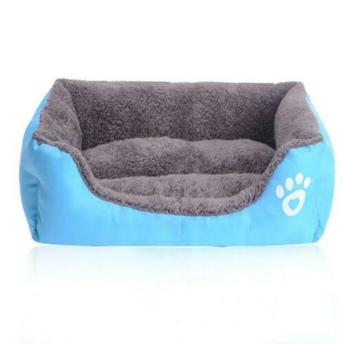 Luxurious Soft Fleece Dog Bed and Cat Cushion - Washable, Portable, and Comforting Pet Basket for All Sizes